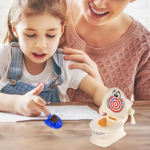 Cuvette Toilette  Lanceurs Caca dextérité, Jeux société pour 3 Ans et  Plus, Lanceur Caca Familial interactif, Jouet créatif - Cdiscount Jeux -  Jouets