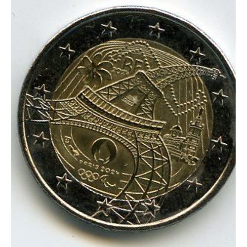 France 2 Euros 2024 Commémorative Tour Eiffel J O