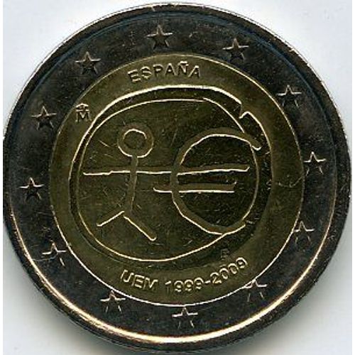 Espagne 2 Euros 2009 Commémorative Uem