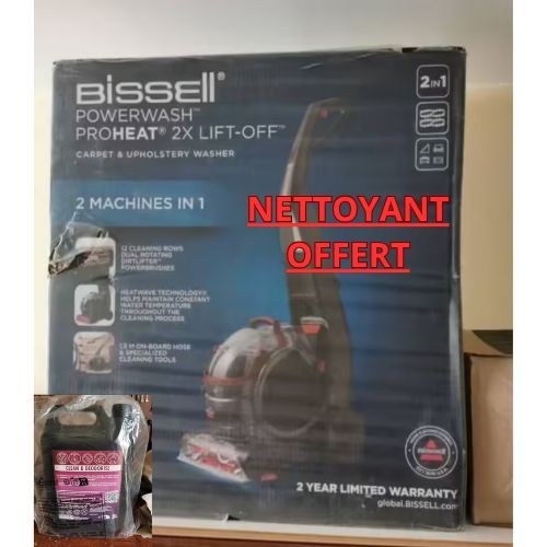 Shampouineuse moquette et tapis bissell