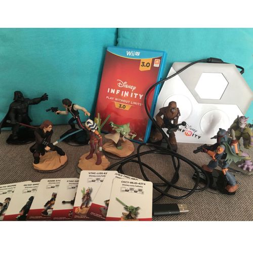 Portail + Jeu Disney Infinity + Figurines + Cartes