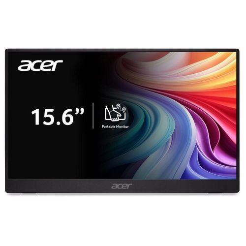 Acer PM161Q B1bmiuux - PM1 Series - écran LED - 16" (15.6" visualisable) - portable - 1920 x 1080 Full HD (1080p) @ 60 Hz - IPS - 250 cd/m² - 1000:1 - 4 ms - HDMI, 2xUSB-C - haut-parleurs - noir