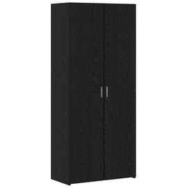 Vidaxl Buffet Haut Chêne Noir 40x42.5x185 Cm Bois