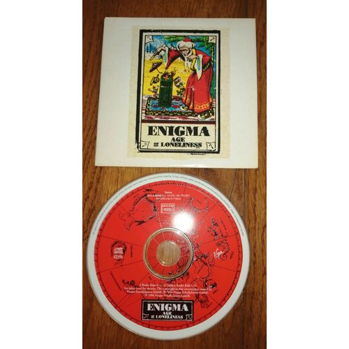 Cd Single Enigma " Age Of Loneliness " 2 Versions 1994 ,Electronic Trance Eurohouse ,Made In Eu ,Cardboard Sleeve