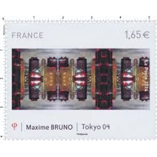 Art : "Tokyo 04" De Maxime Bruno Photographe Année 2014 N° 4837 Yvert Et Tellier Luxe