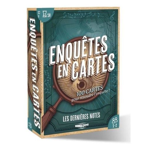 Enquêtes En Cartes - Les Dernières Notes