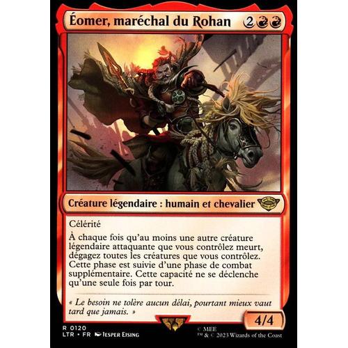 Éomer Maréchal Du Rohan - Magic - Le Seigneur Des Anneaux - Chroniques De La Terre Du Milieu - R - 120
