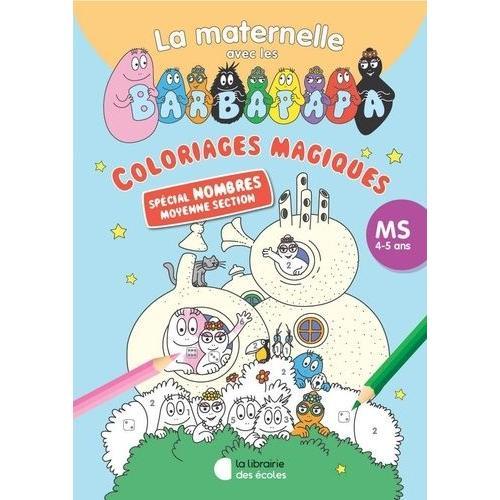Coloriages Codés Spécial Nombres Moyenne Section - La Maternelle Avec Les Barbapapa