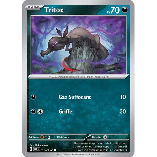 Tritox - 139/197 - Flammes Obsidiennes