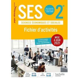 Sciences Économiques Et Sociales Ses 2de - Fichier D'activités