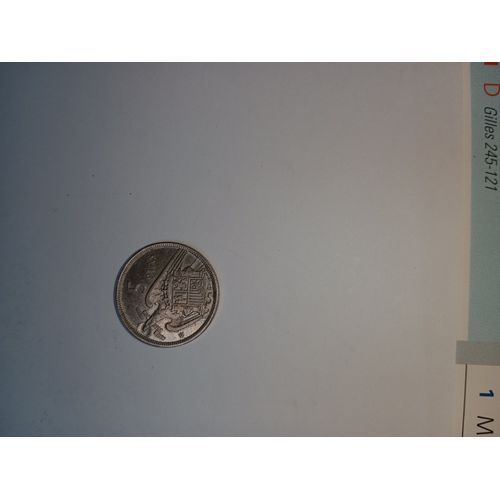Espagne Pieces De 5 Pesetas De Francisco Franco Caudillo De 1957