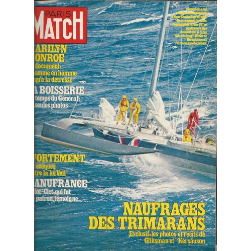 Paris Match 04/05/1979 Marilyn Monroe, Michelle Stevens, Michel Sardou, Joy De Rohan-Chabot, Orson Welles, Menuhin, Jacqueline Bisset, Christpher Reeve, Jean-Michel Jarre,Clavel, Kersauson,Simone Veil