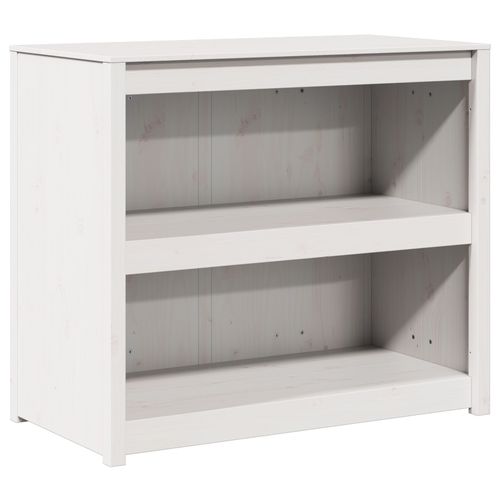 Vidaxl Armoire De Cuisine - Blanc 106x55x92 Cm En Bois Massif De Pin