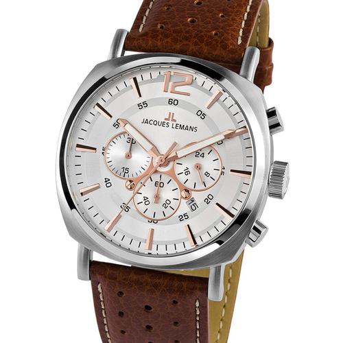 Mens Watch Jacques Lemans 1-1645.1d, Quartz, 46mm, 10atm