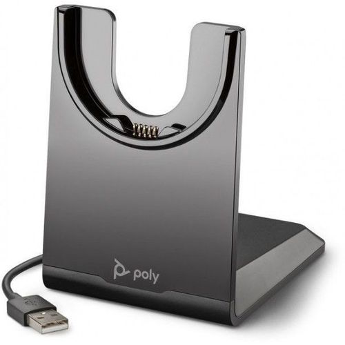 Poly 213546-01 Chargeur D'appareils Mobiles écouteurs Noir Usb Intéri