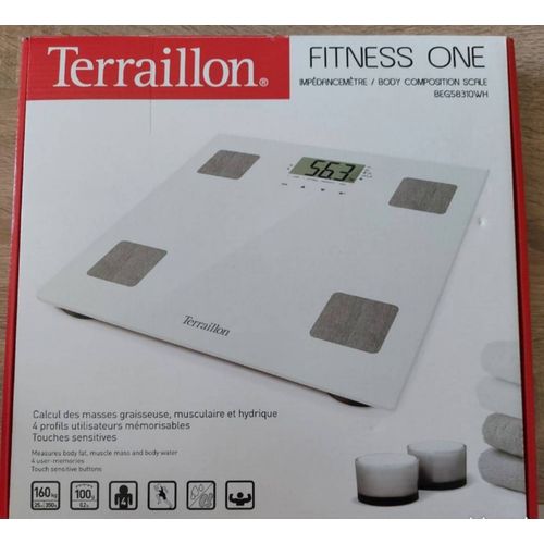 Pèse Personne Inpédancemètre Terraillon Fitness One
