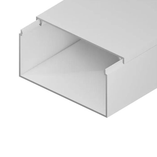 Goulotte électrique - EDO Solutions Technic - EDO777737 - Blanc - PVC - 2m