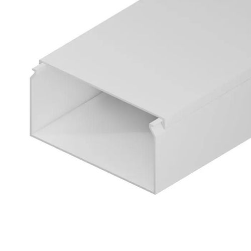 Goulotte électrique - EDO Solutions Technic - EDO777734 - Blanc - PVC - 2m