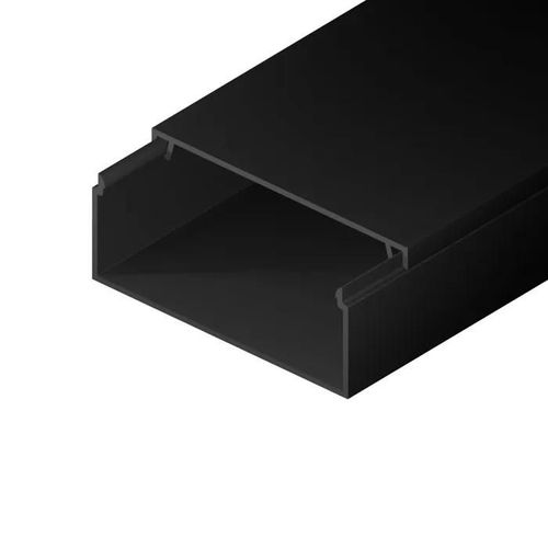 Goulotte électrique - EDO Solutions Technic - EDO777748 - Anthracite - 2m - PVC