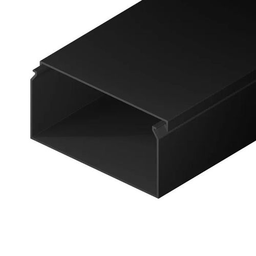 Goulotte électrique - EDO Solutions - EDO777747 - Anthracite - PVC - 2m