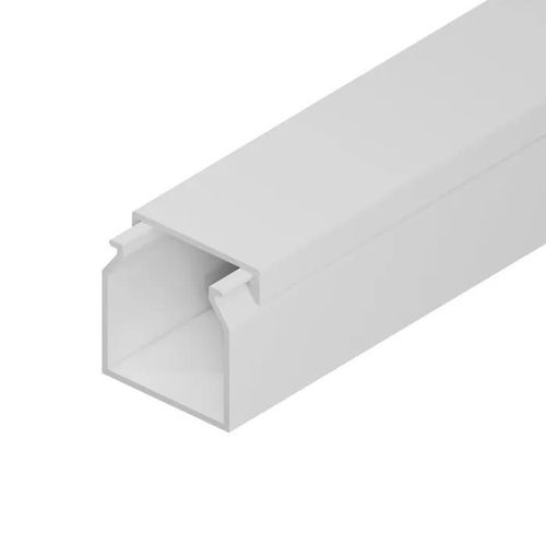 Goulotte électrique - EDO Solutions Technic - EDO777729 - Blanc - PVC - 2m