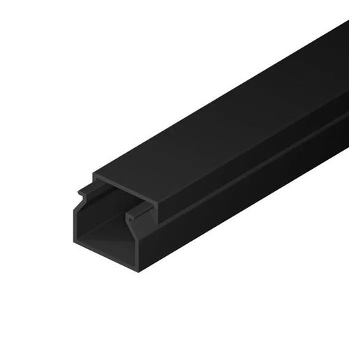 Goulotte électrique - EDO Solutions Technic - EDO777740 - Anthracite - PVC - 2m