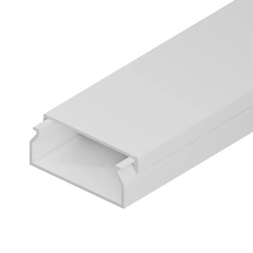 Goulotte électrique - EDO Solutions Technic - EDO777730 - Blanc - PVC - 2m