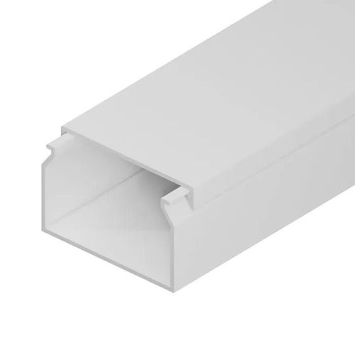 Goulotte électrique - EDO Solutions Technic - EDO777731 - Blanc - PVC - 2m