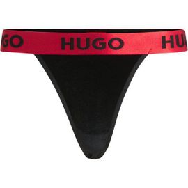 String En Velours Stretch Avec Taille Logotéem