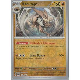 Carte Pokémon - Kabutops - 141/165 - Holo-Reverse - Ev3,5 Mew 151 -