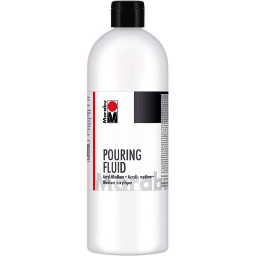 Pouring Fluid Acrylique Liquide,Médium De Lissage,Technique De La Peinture Fluide Et Coulées - Améliore Les Propriétés De Dégradé Des Peintures Acryliques,Ne Jaunit Pas