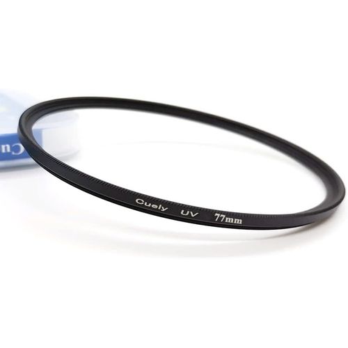 Filtre UV HD 77 mm pour objectif RF 24-105 mm f/4L pour appareil photo Canon EOS R5 R6 R RP et pour AF-S NIKKOR 24-120 mm f/4G AF-S 28 mm f/1.4E pour appareil photo Nikon D780 D850 D750