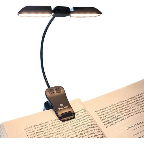 Lampe de Lecture,14 LEDs Liseuse Lampe Clip Rechargeable,lampe