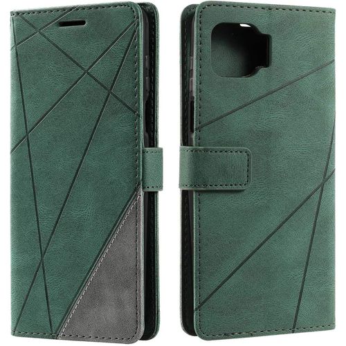 Coque Pour Moto G 5g Plus, Etui En Cuir Pu Portefeuille Housse Fermeture Magnétique Und Flip Pour Moto G 5g Plus, Avec Fermeture Magnétique, Vert[Pro52906063]