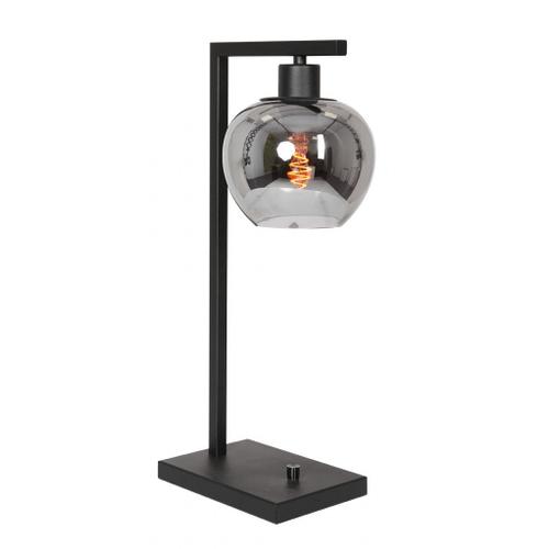 Steinhauer Lampe De Table Lotus - Noir - - 3651zw