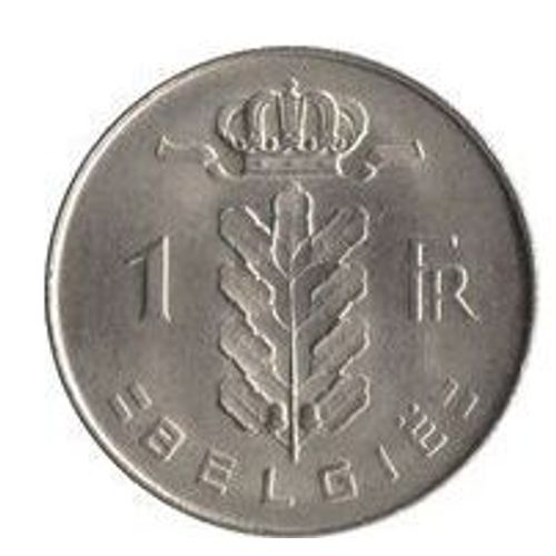 Pièce 1 Franc Belgique - 1973
