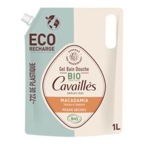 Cavaillès - Gel Bain Et Douche Huile De Macadamia Cosmebio Peaux Seches 400ml 