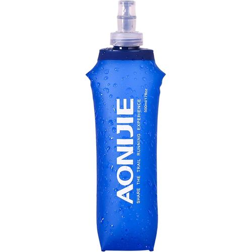 Shiba-Gourde Souple Flasque Running Gourde Sport Pliable Poche Hydratation Flacon Bouteille D'eau Pour Randonnée Marathon (500ml)[35