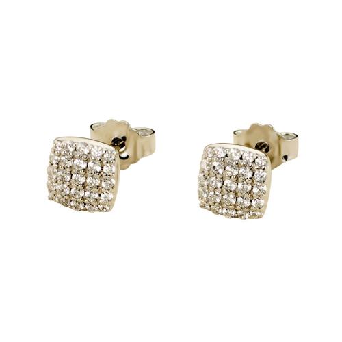 Boucles D'oreilles Agatha Gloria Argent