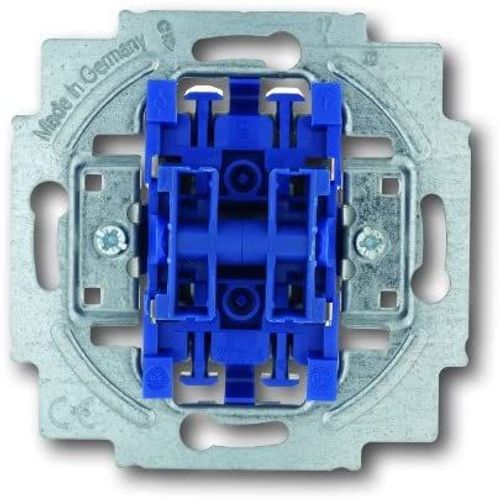 Busch-Jaeger Module d'interrupteur de série, Bouton + interrupteur, Bleu