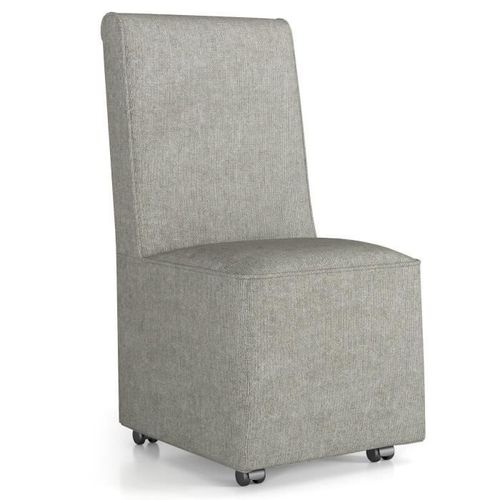 Fauteuil De Salon Moderne Sans Accoudoirs - Costway - Gris - Confortable Et Stable