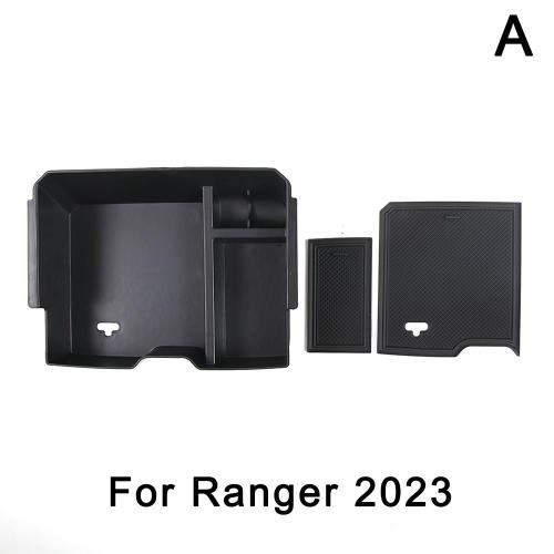 Boîte De Rangement Pour Accoudoir De Voiture, Console Centrale, Support D'évaluation Pour Ford Ranger Cloest 2023, Boîte De Rangement Intérieure Automatique, Accessoires