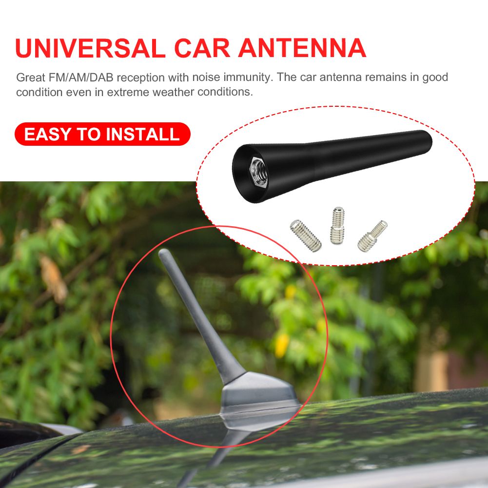 Antenne De Toit De Voiture Anti-Bruit Universelle, Kit De M... - 2