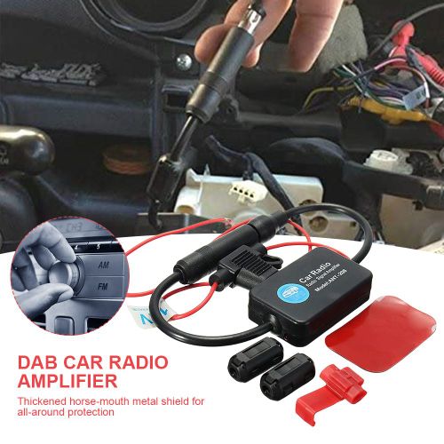 Amplificateur De Signal Fm/Am Pratique, Antenne De Voiture Anti-Interférence, Amplificateur Radio Universel, Pièces Automobiles