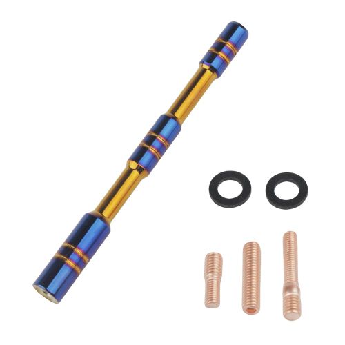 Antenne Universelle De Toit De Voiture En Alliage D'aluminium, Récepteur Radio, Signal Bleu Brûlé, Récepteur En Métal