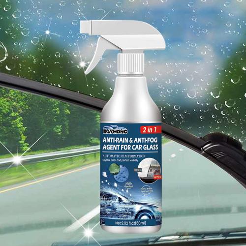 Agent de revêtement Anti-buée pour vitres de voiture, Spray Anti-buée pour  rétroviseur de pare-brise, 60ml