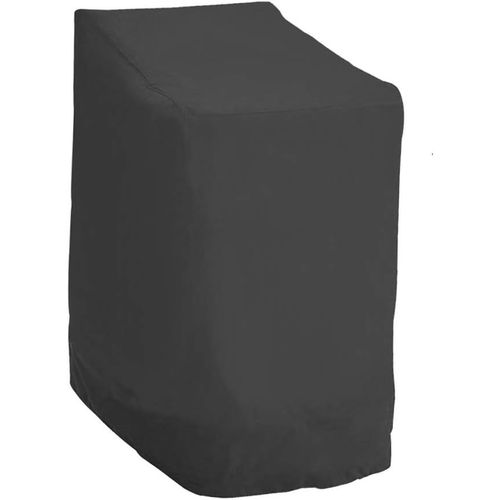 HUAG-Housse de Protection pour chaises de Jardin empilables de Jardin et Balcon imperméable 210D Oxford résistant à l'eau Protection UV 114 x 85 x 65 cm (210D)