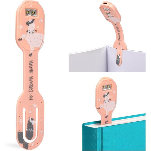 Shiba-Lampe De Lecture Rechargeable Flexilight | Lampe Et Marque-Page 2 En 1 | Lampe Led À Clip | Torche De Lecture Adultes Et Enf[5