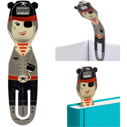 Shiba-Lampe De Lecture Rechargeable Flexilight | Lampe Et Marque-Page 2 En 1 | Lampe Led À Clip | Torche De Lecture Adultes Et Enf[5
