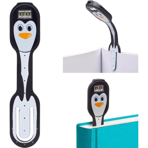 Shiba-Lampe De Lecture Rechargeable Flexilight | Lampe Et Marque-Page 2 En 1 | Lampe Led À Clip | Torche De Lecture Adultes Et Enf[5